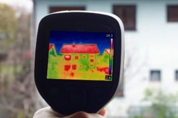 Détection des zones de déperdition thermique